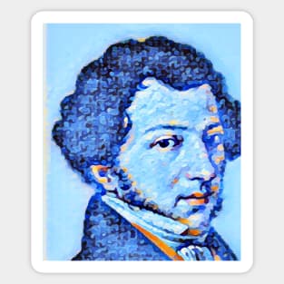 Gioachino Rossini Portrait | Gioachino Rossini Artwork | Gioachino Rossini Painting 14 Sticker